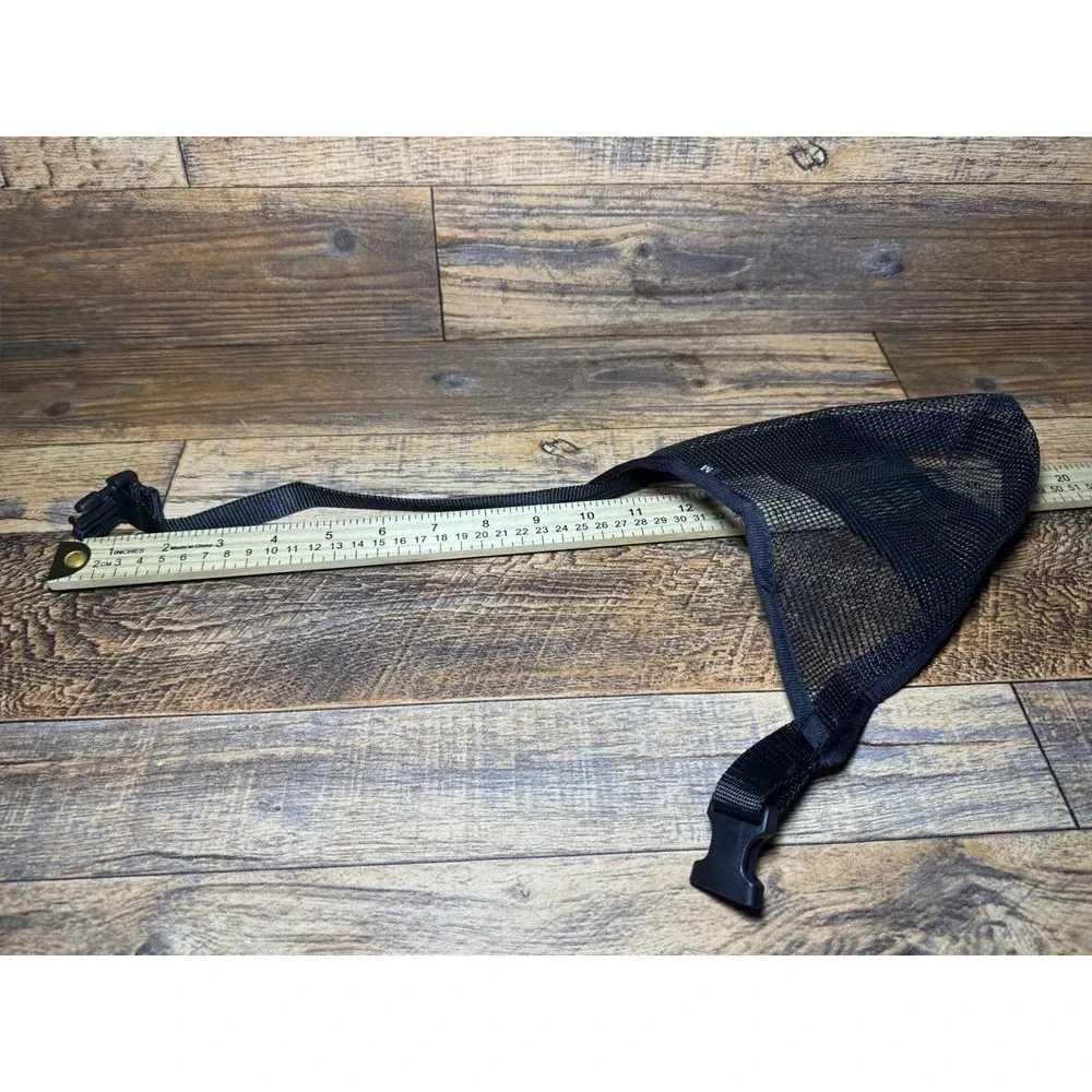 Black Crazy Felix Mesh Dog Muzzle – Breathable‎ & Adjustable